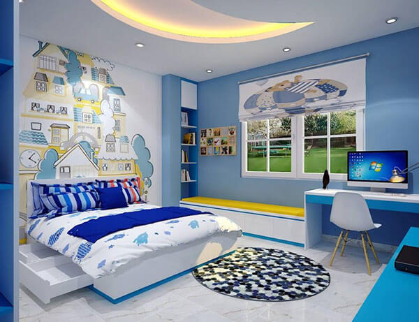 9 Ý Tưởng Trang Trí Phong Ngủ Cho Bé Trai Năng Động Hơn