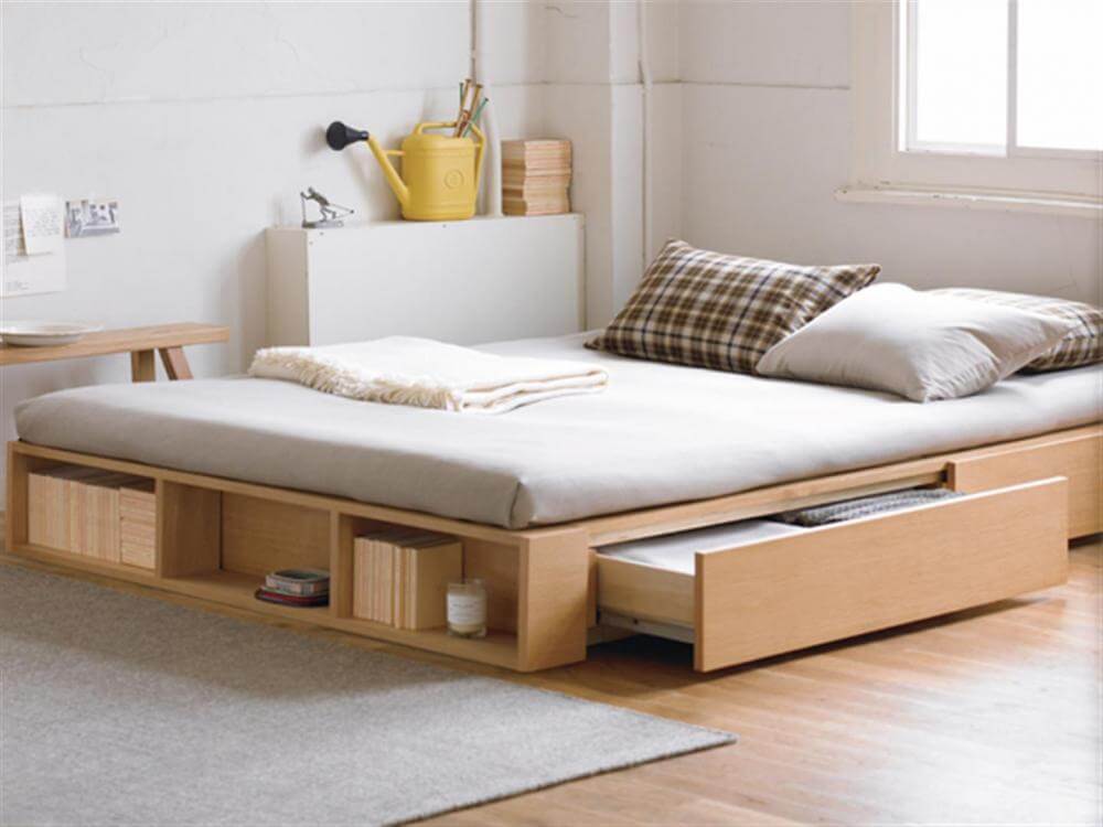 Vẽ tranh tường Mỹ Thuật Sen Việt 6 ý tưởng trang trí phòng ngủ nhỏ hẹp trở nên nổi bật ấn tượng 8 trang trí phòng ngủ nhỏ hẹp ấn tượng