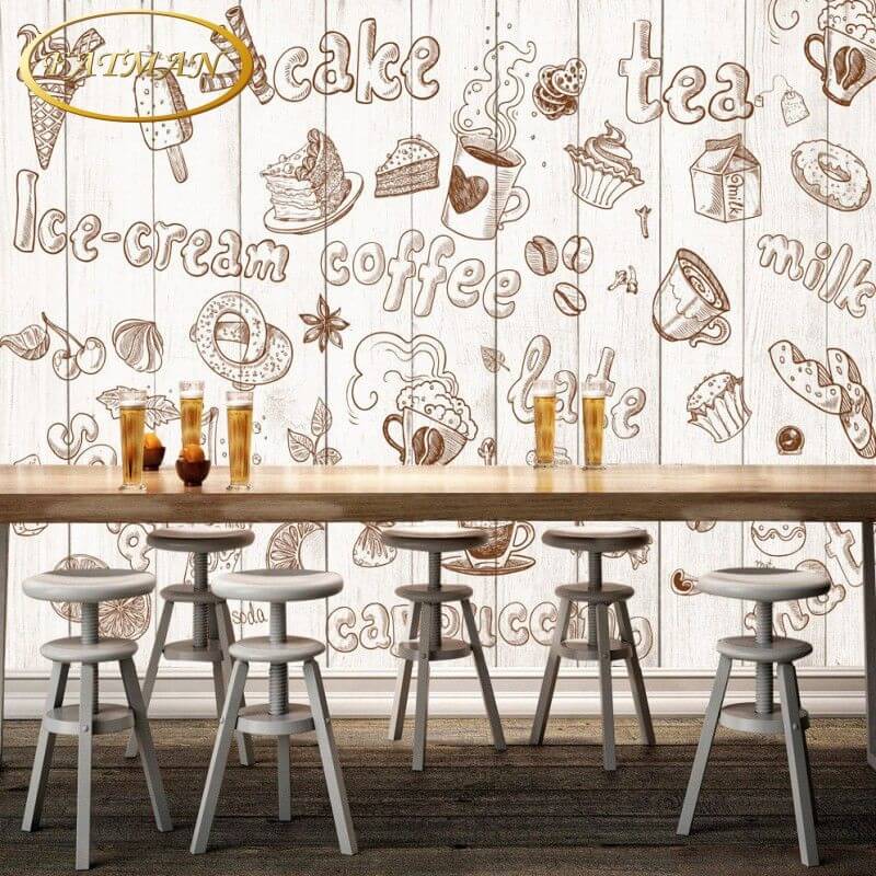 vẽ tranh tương quán cafe đẹp