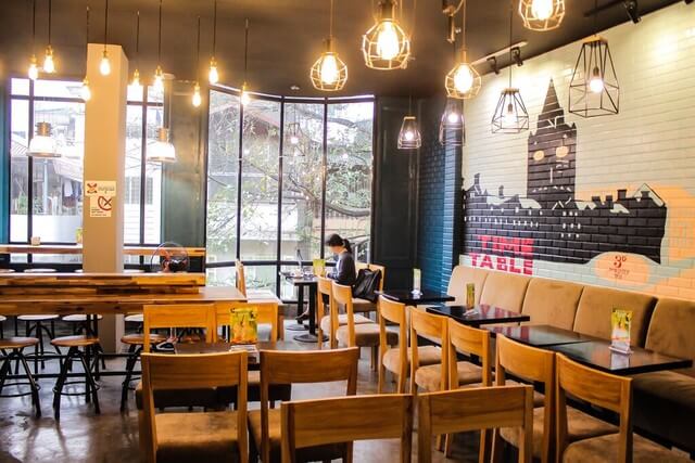Vẽ tranh tường Mỹ Thuật Sen Việt 9 Ý Tưởng Và Lưu Ý Khi Trang Trí Quán Cafe Đẹp - Ấn Tượng 18 trang trí quán cafe