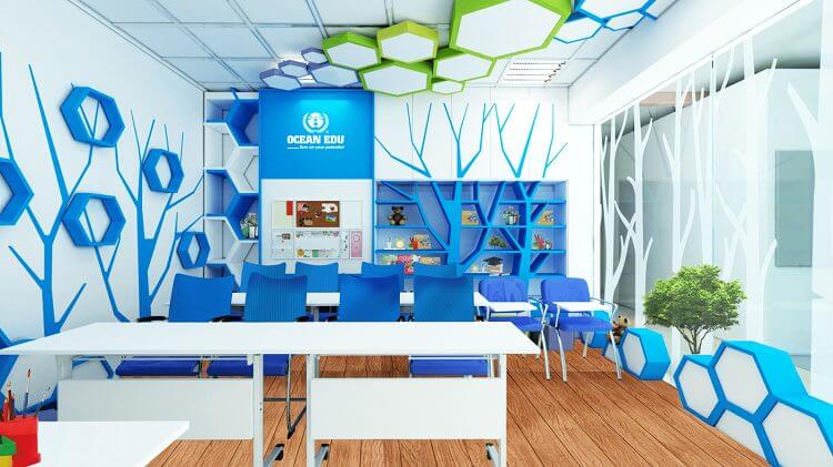 trang trí trung tâm tiếng anh