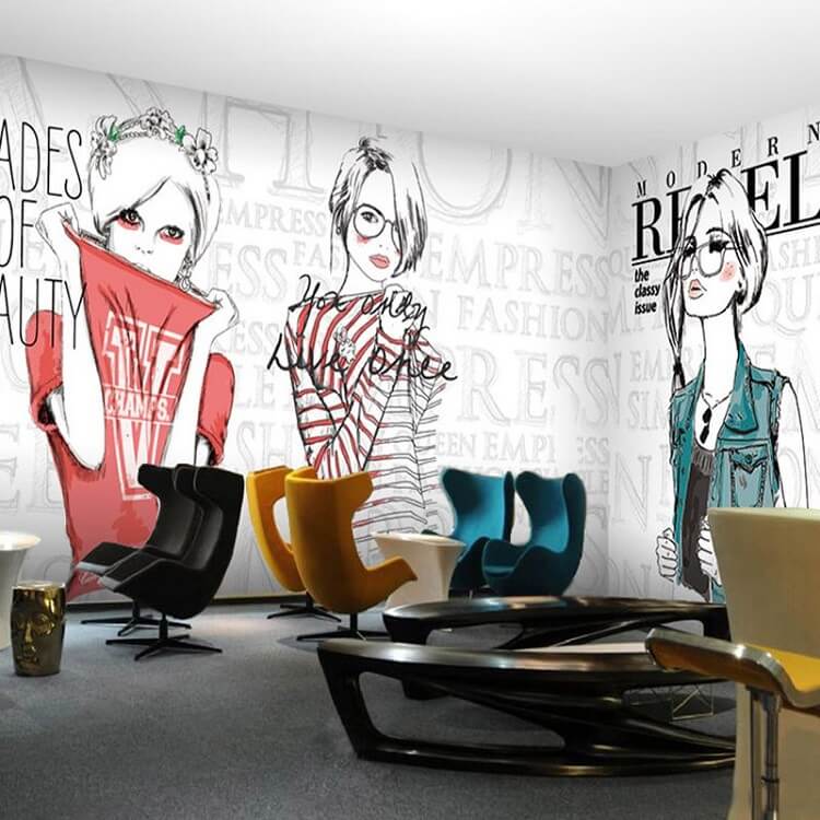 Vẽ tranh tường 3D