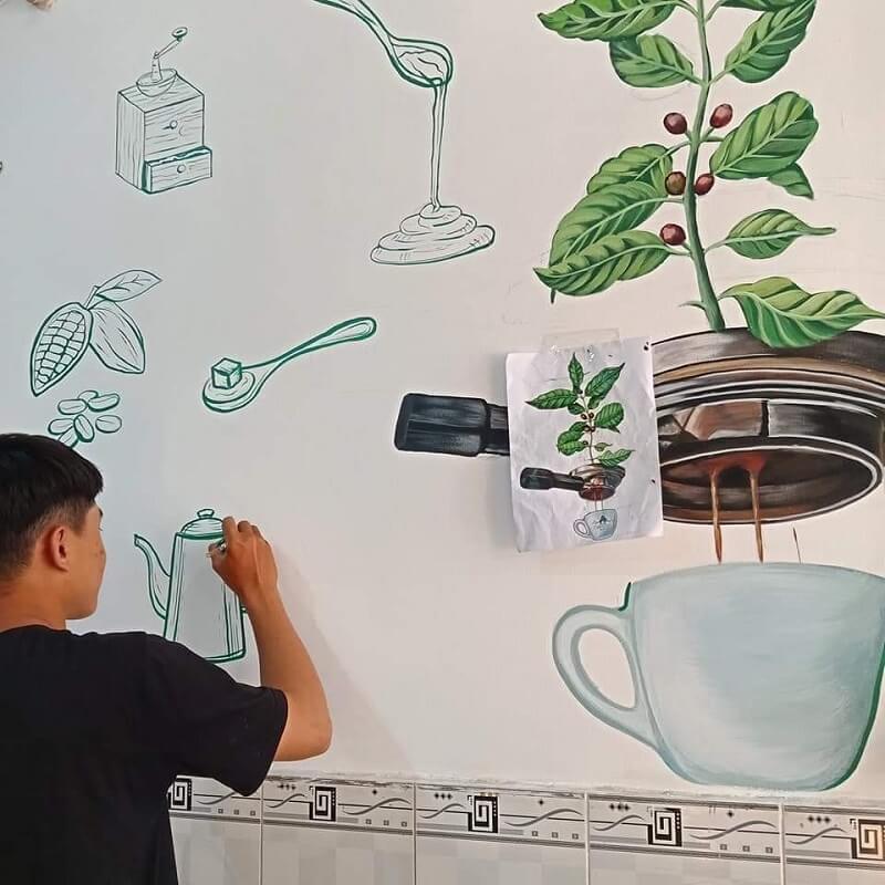 IMG 6144 vẽ tranh tường Mỹ Thuật Sen Việt