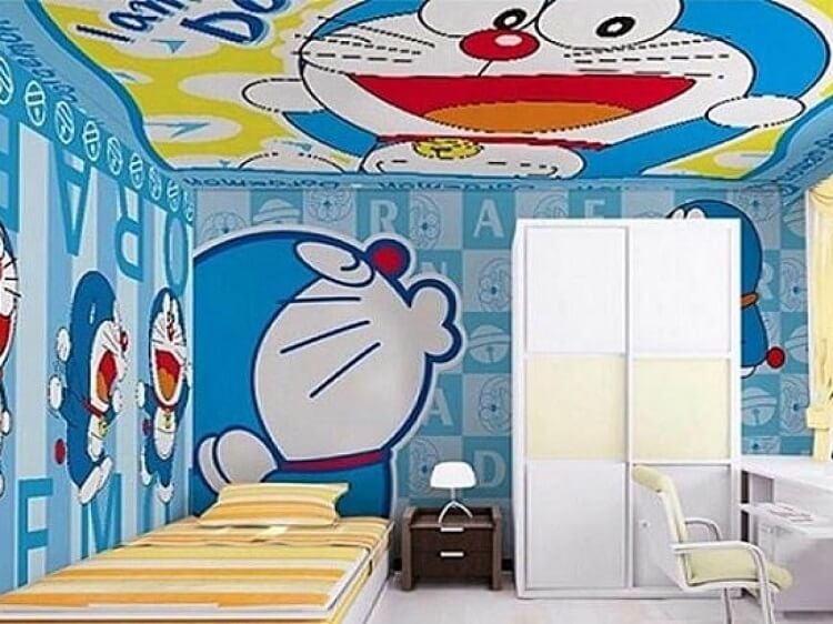 Vẽ tranh tường Mỹ Thuật Sen Việt 9 ý tưởng & 10 phong cách trang trí phòng ngủ nhỏ ấn tượng 24 trang trí phòng ngủ nhỏ
