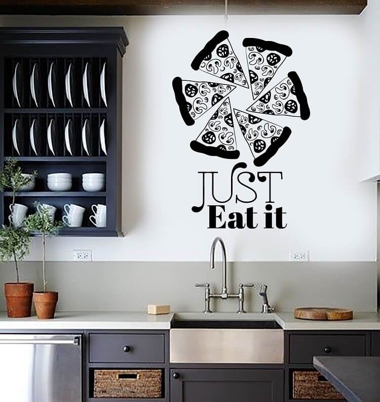 tranh vẽ tường phòng bếp