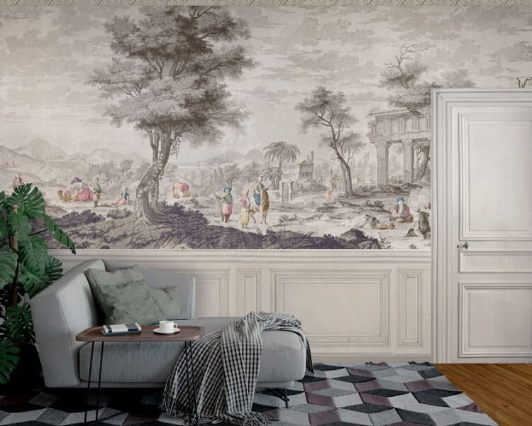 vẽ tranh tường 3D phong cảnh