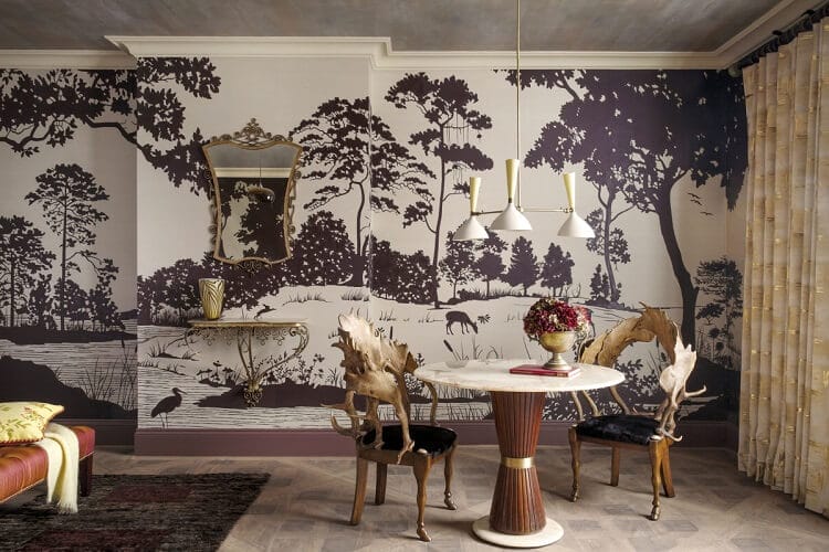 vẽ tranh tường 3D phong cảnh