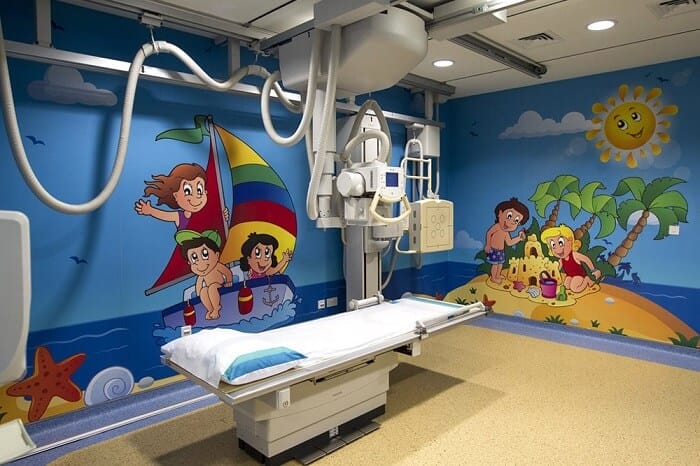 vẽ tranh tường đại dương