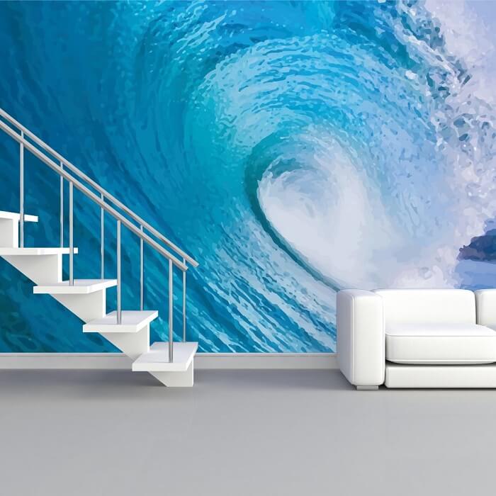 vẽ tranh tường đại dương