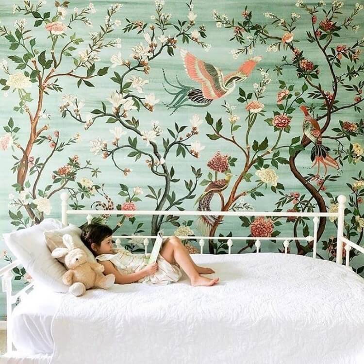 Vẽ tranh tường Mỹ Thuật Sen Việt 9 ý tưởng & 10 phong cách trang trí phòng ngủ nhỏ ấn tượng 13 trang trí phòng ngủ nhỏ
