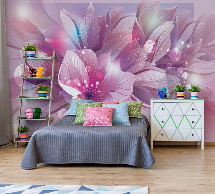 30 Mẫu Vẽ Tranh Tường 3D Phòng Ngủ Ấn Tượng Đẹp Nhất