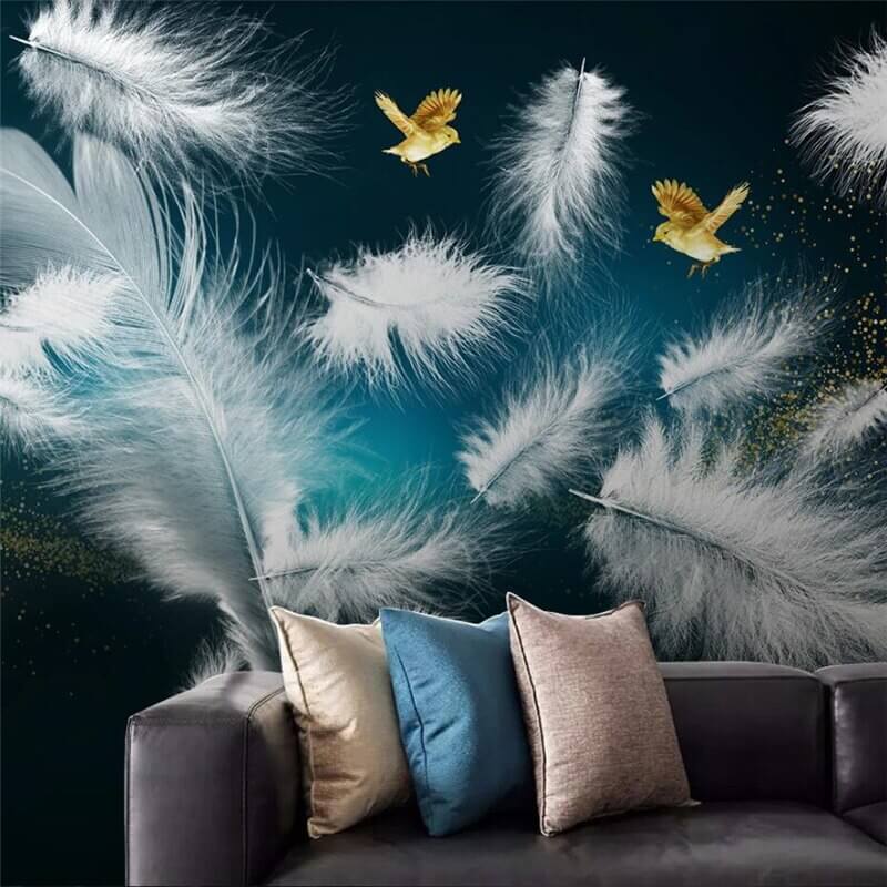 tranh vẽ tường 3d phòng ngủ đẹp nhất