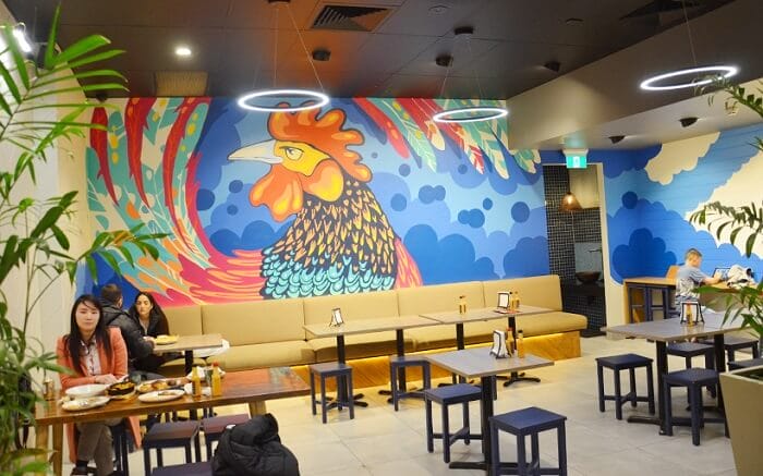 vẽ tranh tường con vật