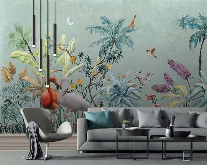 vẽ tranh tường con vật