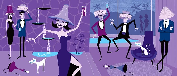 vẽ tranh tường quán karaoke