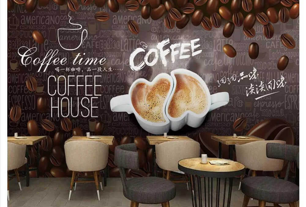 50 Mẫu Vẽ Tranh Tường Quán Cafe Theo 5 Chủ Đề Hot Nhất